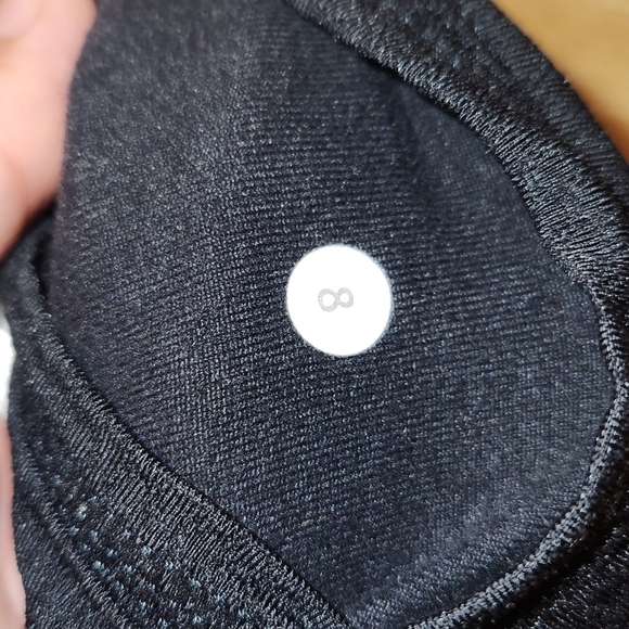 LULULEMON Training Pants Articulated Knee Spandex Black, size 8 - Picture 5 of 11